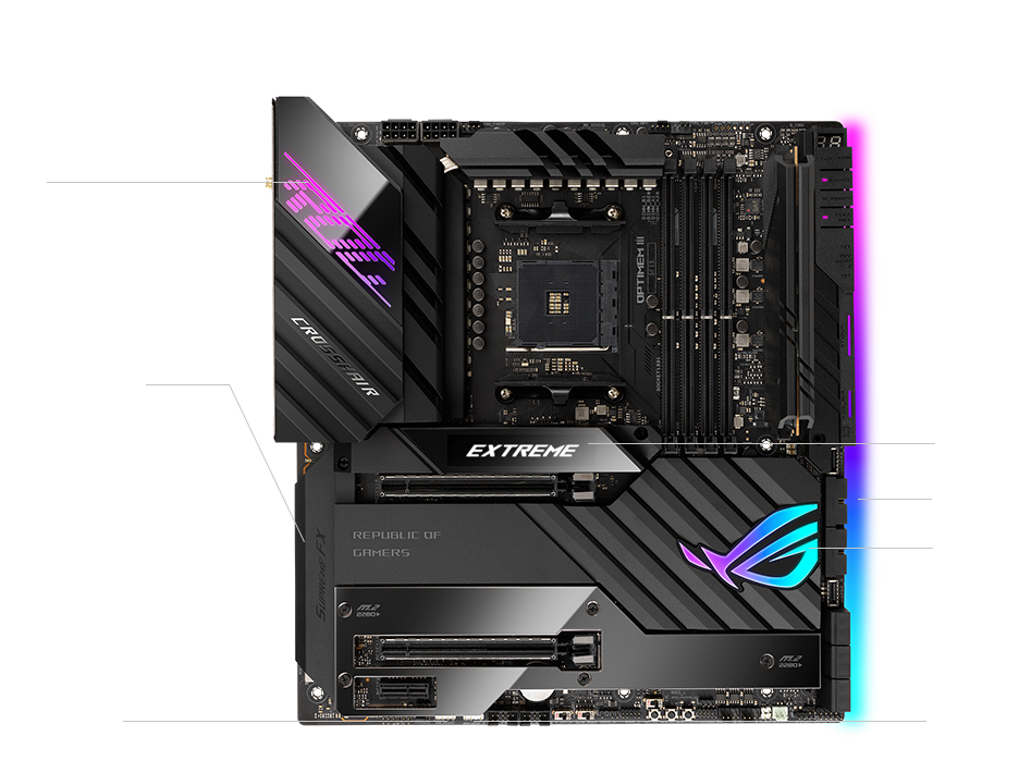ROG CROSSHAIR VIII EXTREME | ROG Crosshair | Gaming マザーボード