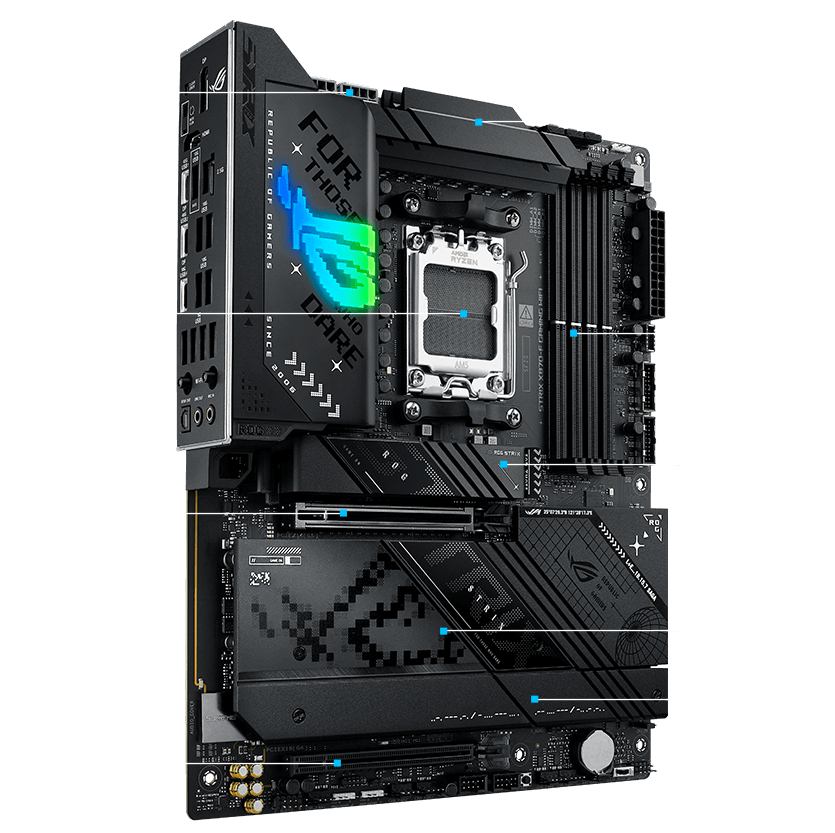 ROG STRIX X870-F GAMING WIFI | ROG Strix | Gaming マザーボード