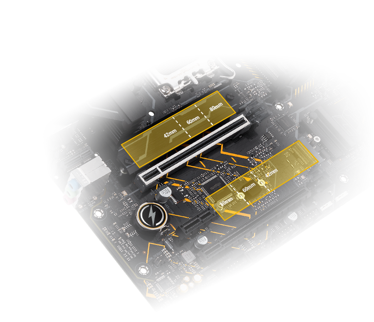 TUF GAMING B660M-E D4｜マザーボード｜ASUS 日本