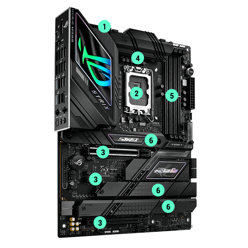 ROG STRIX Z790-F GAMING WIFI II | ROG Strix | Gaming Motherboards