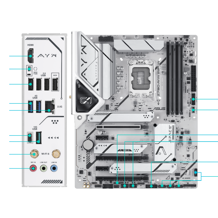 Z790-AYW WIFI W｜Motherboards｜ASUS USA