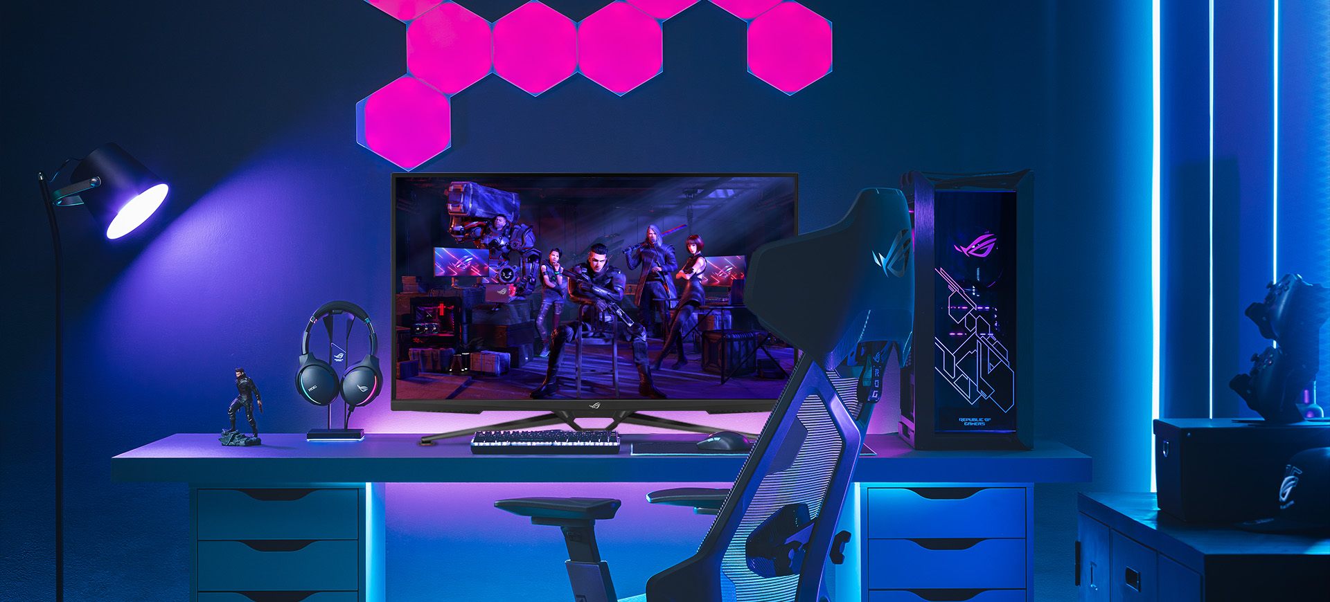 ROG Swift PG38UQ | Above 34 Inches | Gaming Monitors｜ROG