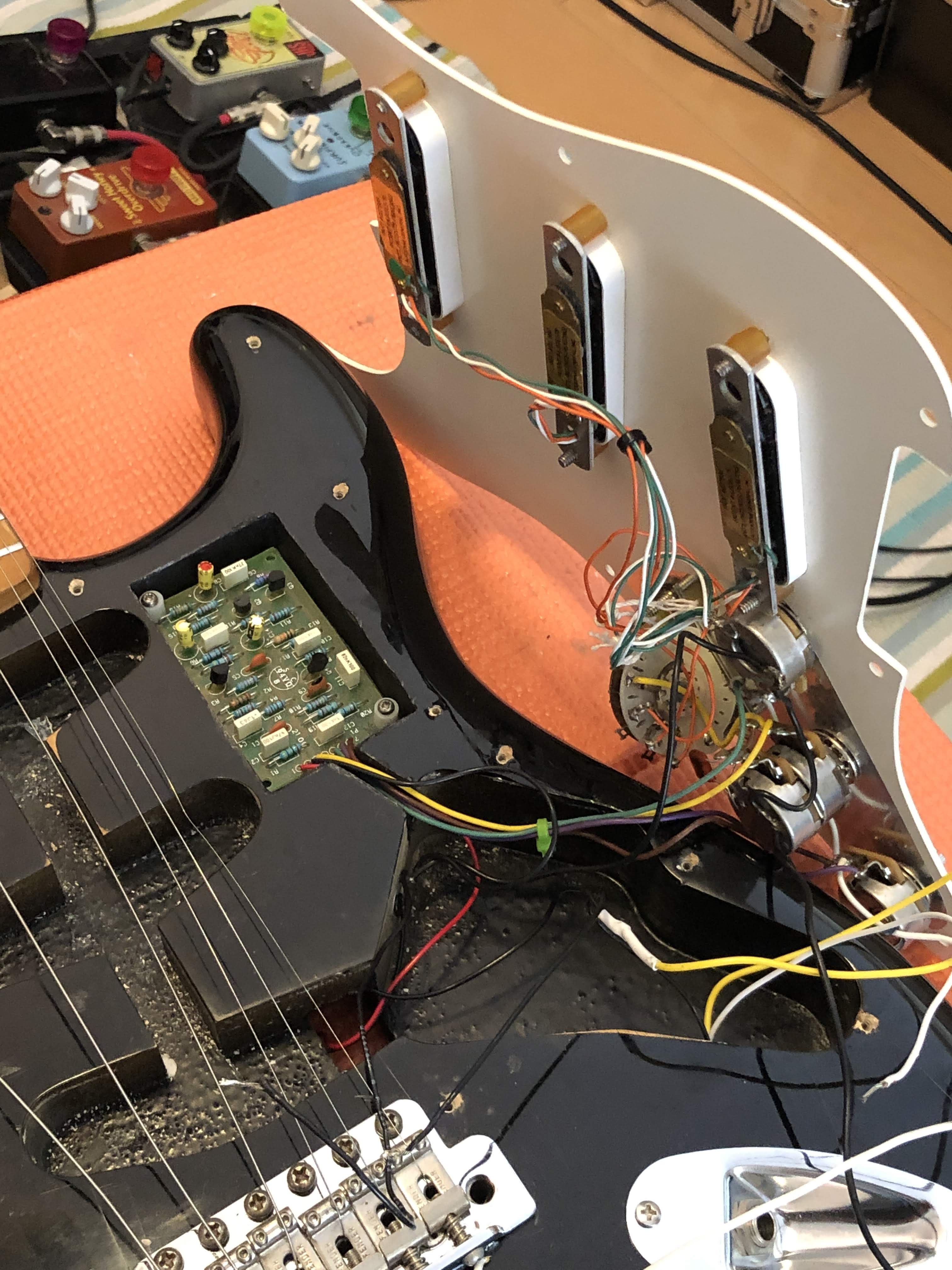 ブラックストラト1号 Ver.5（plus Clapton circuit） – scrapbook