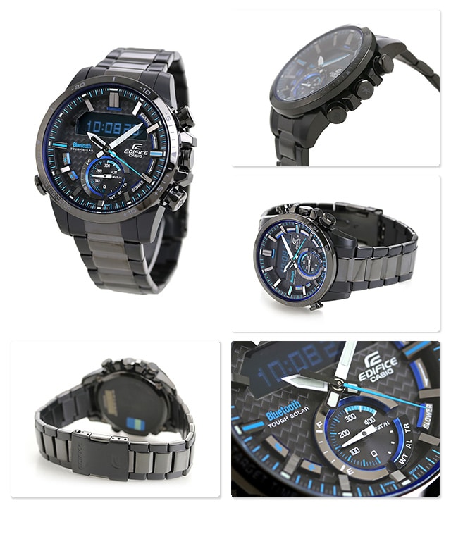 dショッピング |カシオ エディフィス ソーラー ECB-800 メンズ