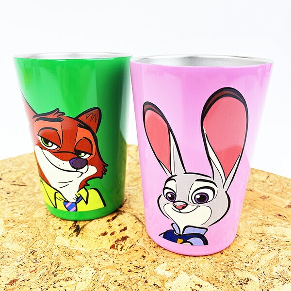 dショッピング |ディズニー ズートピア ニック ステンレスタンブラー(M