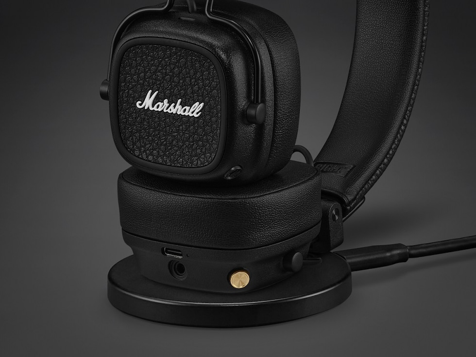 dショッピング |Marshall マーシャル ワイヤレスヘッドホン