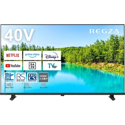 dショッピング |TVS REGZA REGZA レグザ 40型 液晶テレビ 35N 地デジ