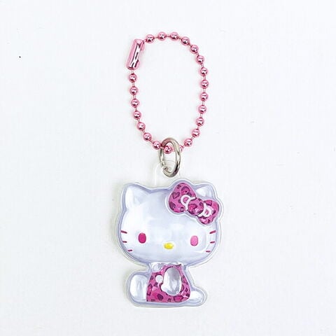 dショッピング |サンリオ ハローキティ ヒョウ柄(ピンク) ぷっくりっ