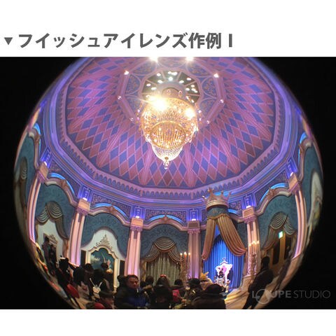 dショッピング |リアルプロ クリップレンズ フイッシュアイレンズ