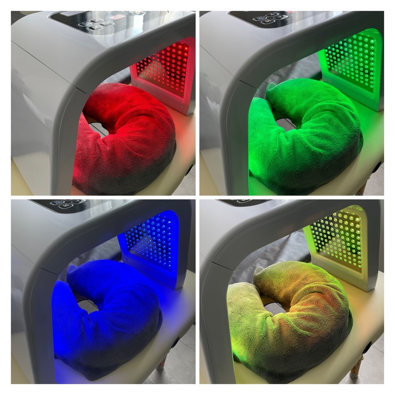 Qoo10] 新型 LED美顔器 7色光 美容マスクシ