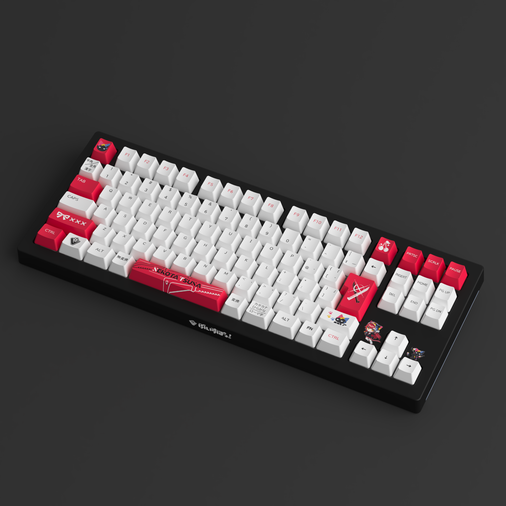 VSPO! GEAR ぶいすぽっ！ ゲーミングキーボード 猫汰つな VSPO! GEAR