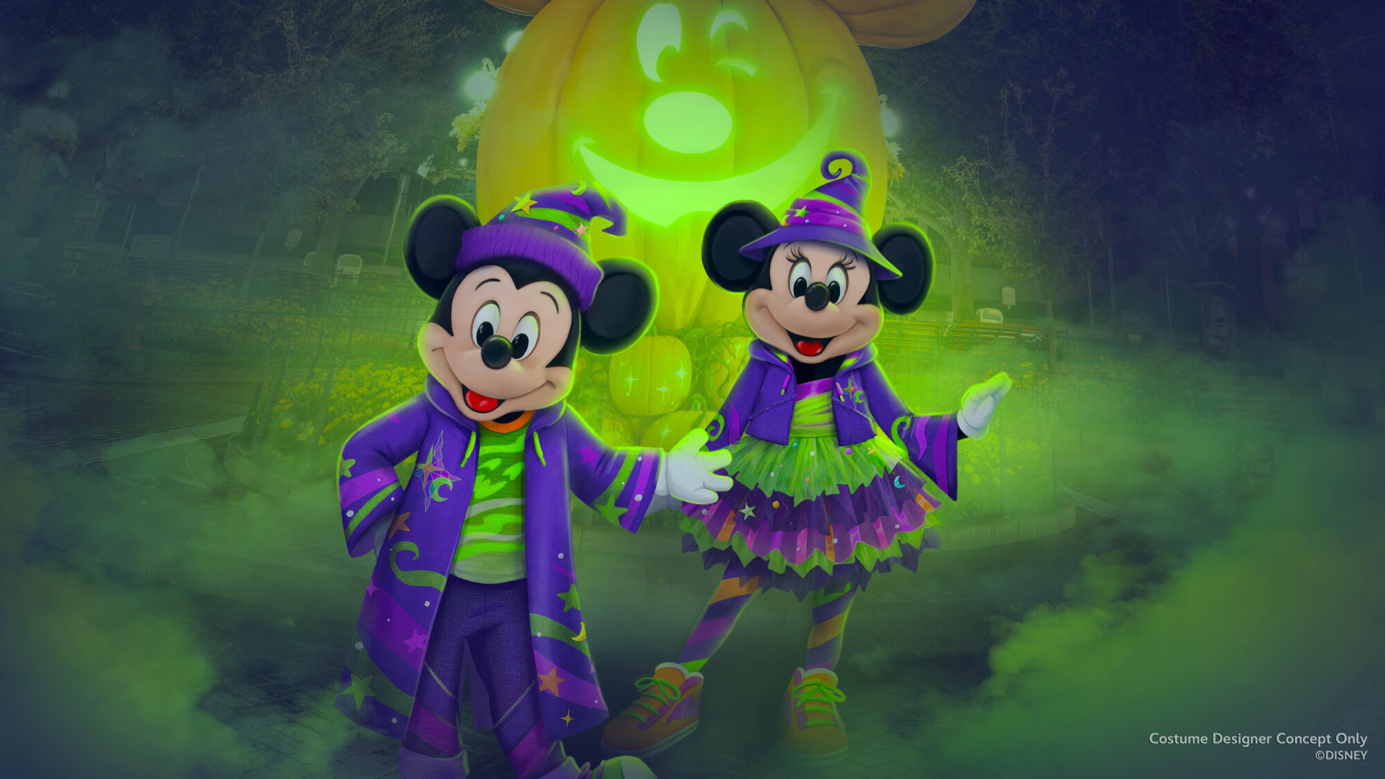 Halloween Time at the Disneyland Resort」ミッキー＆ミニーの