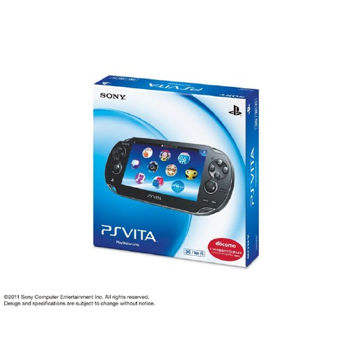 PlayStation Vita 3G/Wi-Fiモデル PCH-1100AA01 クリスタル・ブラック