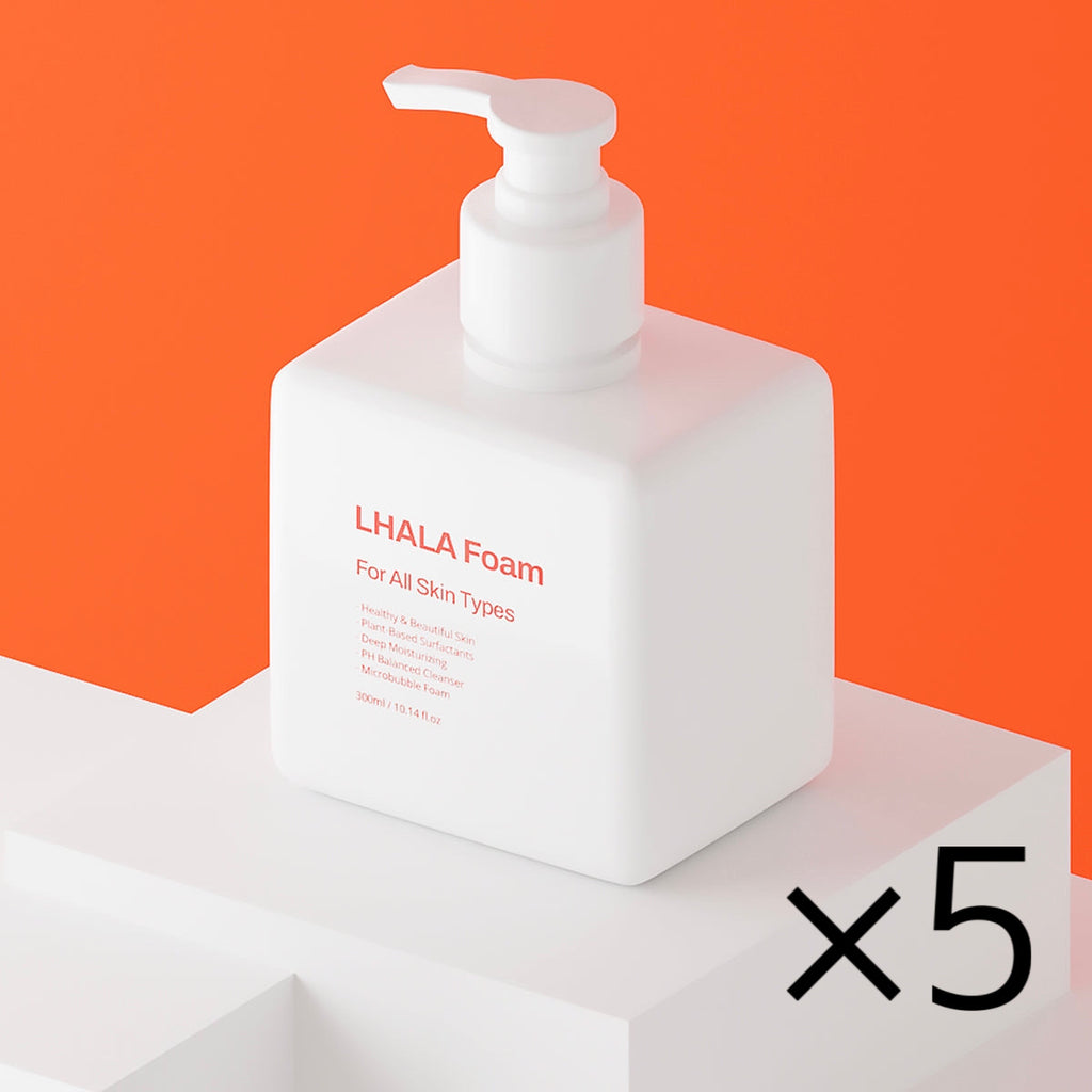 リニューアル！】LHALALA PEEL/ララフォーム(洗顔フォーム） 5個セット