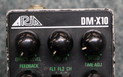 Aria DM-X10 Chorus Flanger Made In Japan Guitar Effects Pedal