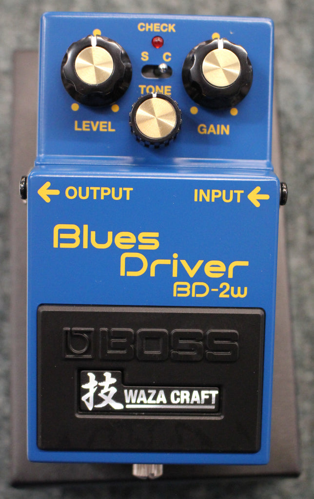 Boss BD-2W Japan Blues Driver Waza Craft Guitar Effects Pedal – Dr