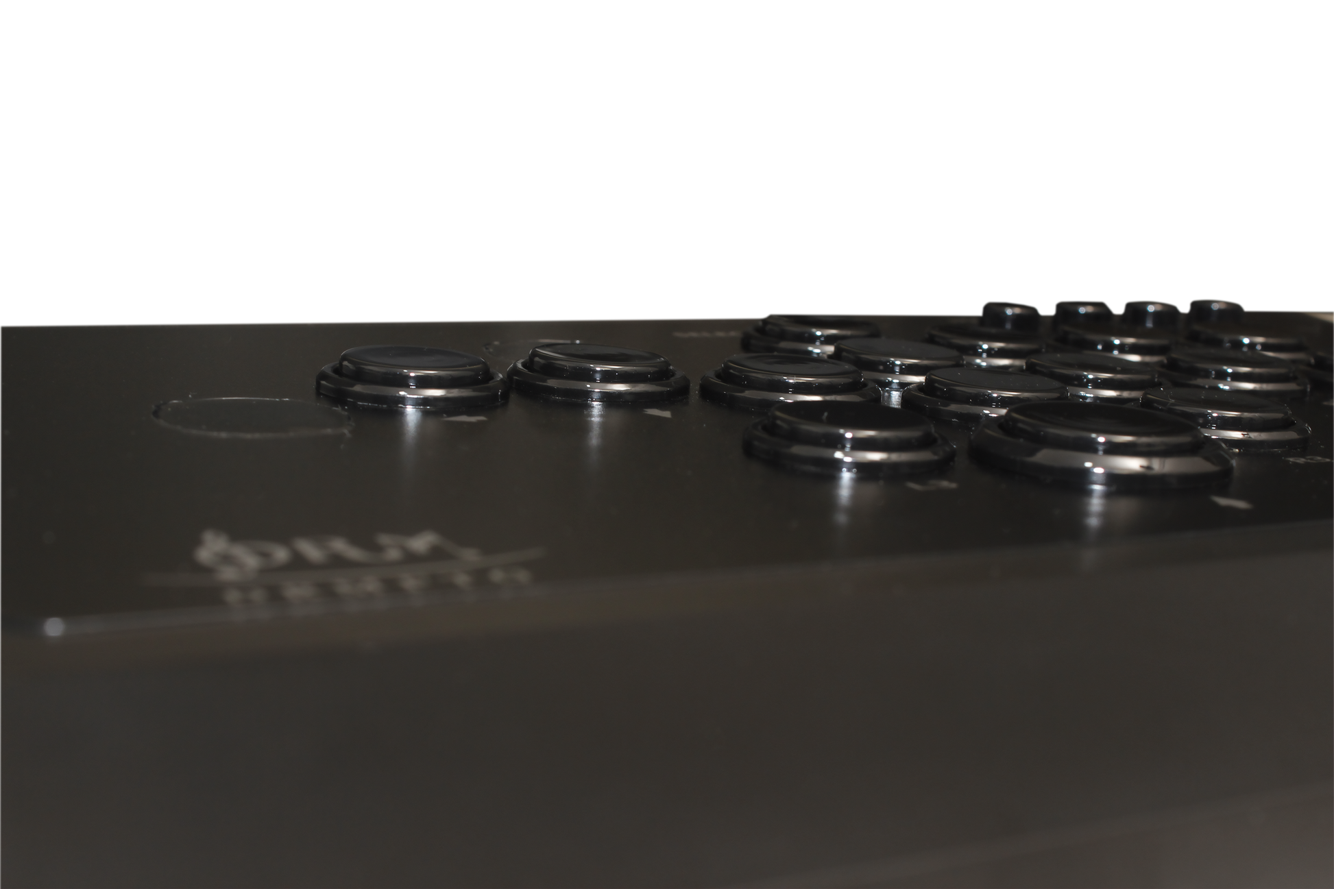 DRMFTG DRM FL 静音ボタンモデル マットブラック レバーレス アケコン