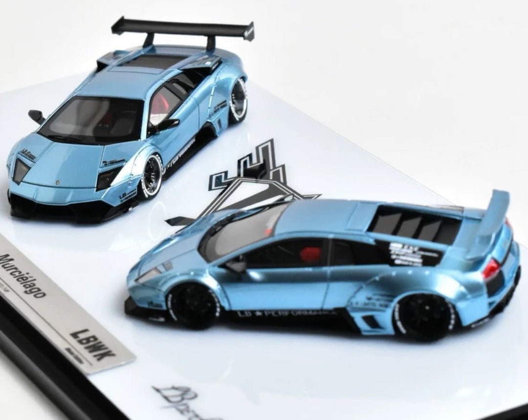 Buy ERROR 404 LBWK MURCIELAGO 2 CAR SET ICE BLUE Online— Drool