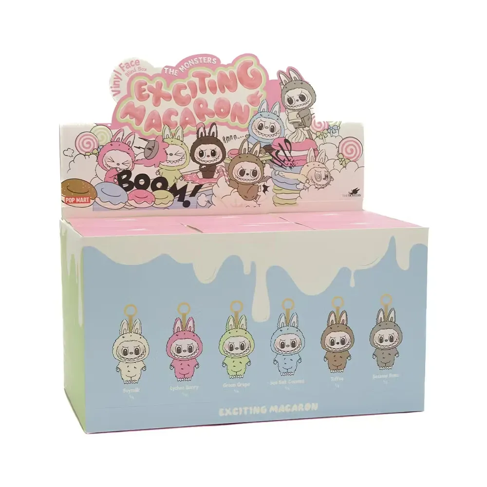 Pop Mart Labubu The Monsters Exciting Macaron Vinyl Face Sealed
