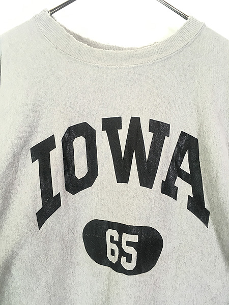 古着 90s USA製 Champion Reverse Weave 「IOWA」 ナンバリング