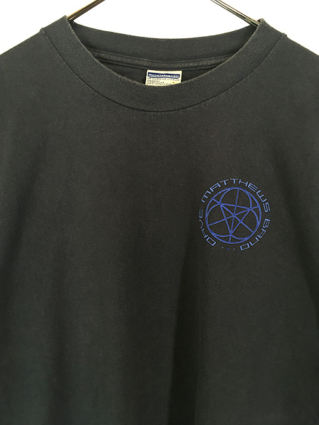 古着 90s USA製 Dave Matthews Band オルタナ ロック バンド Tシャツ L