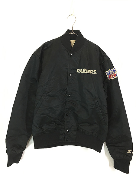 古着 80s USA製 STARTER NFL Las Vegas Raiders レイダース 光沢