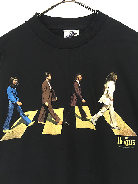 古着 90s USA製 The Beatles 「ABBEY ROAD」 メンバー フォト