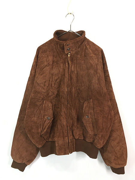 古着 90s Polo Ralph Lauren 本革 スエード レザー G-9 タイプ