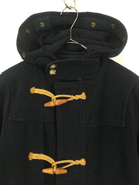 古着 80s Polo Ralph Lauren ライト ウール ダッフル コート S 古着