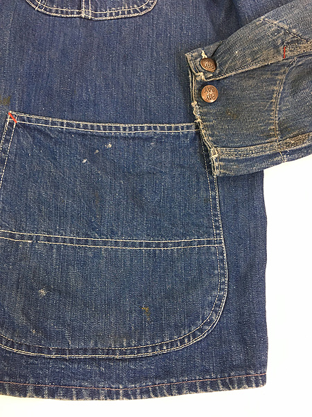 古着 50s PENNEY'S PAYDAY 濃紺 インディゴ デニム ワーク