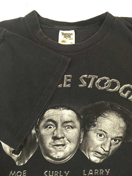 古着 90s USA製 The Three Stooges 3バカ大将 フェイス コント