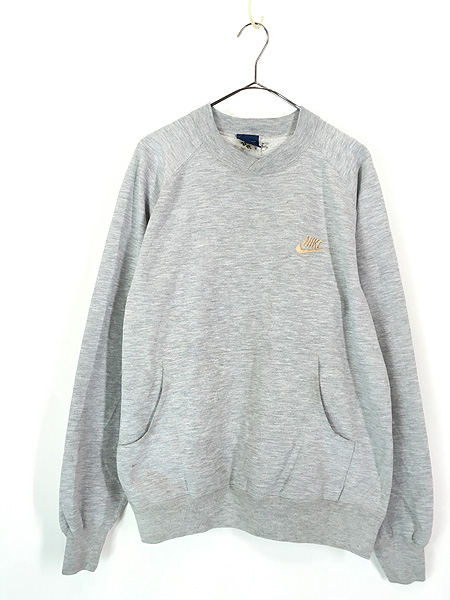 古着 80s NIKE スウォッシュ ワンポイント ソリッド ポケット付