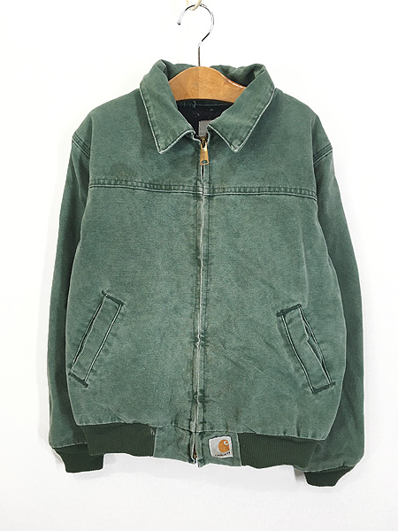 キッズ 古着 90s Carhartt 裏地キルティング ウエスタン ヨーク