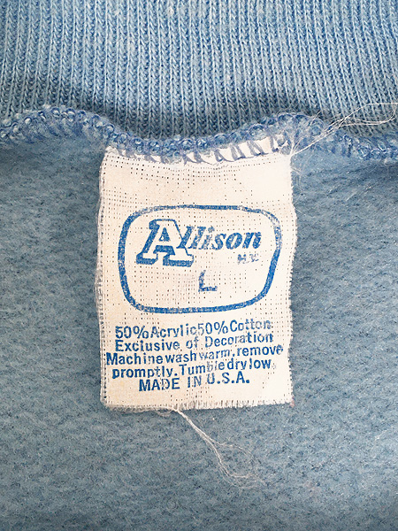 レディース 古着 80s USA製 Disney ミッキー 白足 スウェット