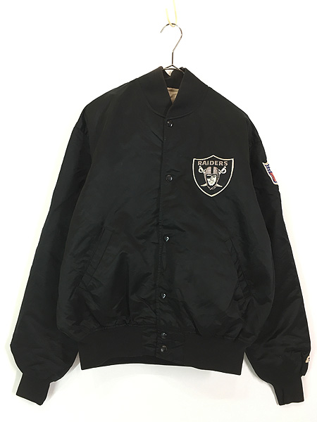 古着 80s USA製 STARTER NFL Las Vegas Raiders レイダース 光沢