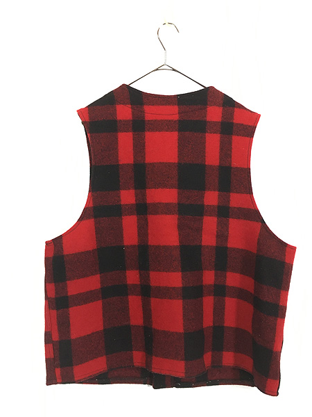 古着 80s USA製 FILSON 名作 多ポケット バッファロー チェック