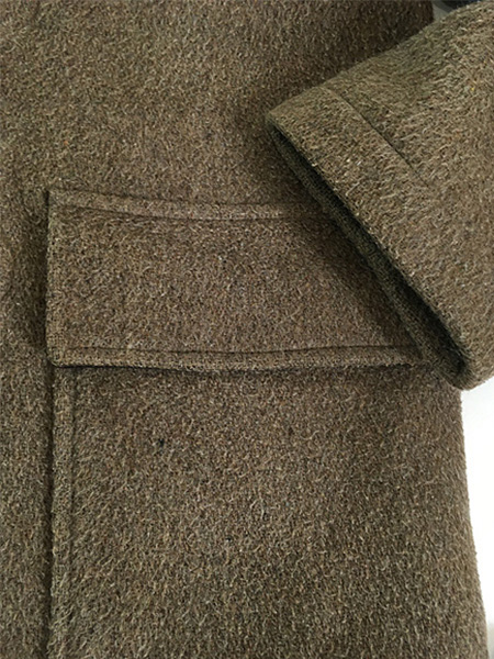 古着 70s 英国製 Gloverall トグル ボタン ウール ダッフル コート 36