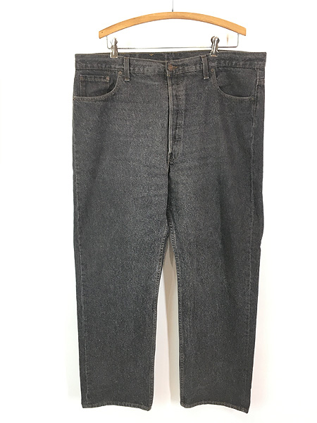 古着 90s USA製 Levi's 501-0658 染め ブラック デニム パンツ