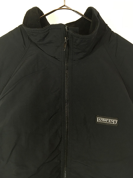古着 90s USA製 LANDS' END 「Squall Jacket」 フリース ライナー