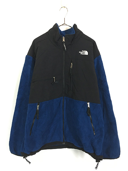 古着 90s TNF The North Face 黒×青 POLARTEC デナリ フリース