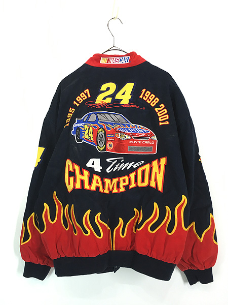 古着 00s CHASE 「DUPONT」 ファイヤー パターン No24 Jeff Gordon