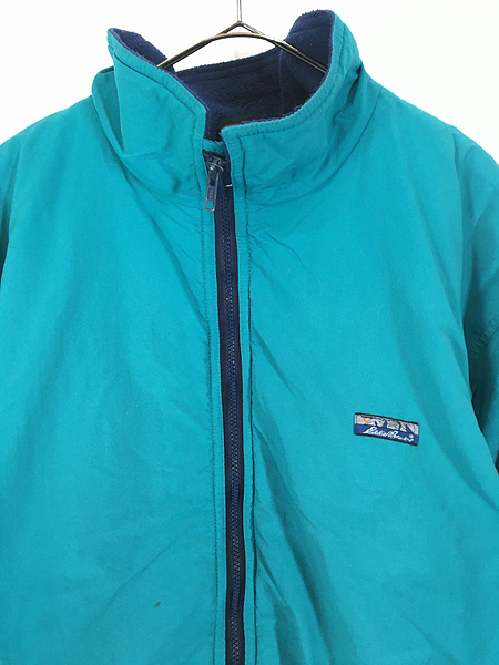 古着 80s USA製 Eddie Bauer フリース ライナー パデッド シェルド