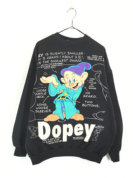 古着 90s Disney 白雪姫 7人の小人 Dopey おとぼけ キャラクター