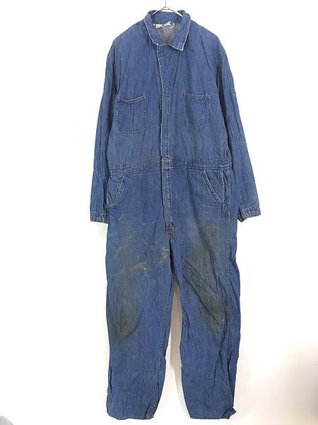 古着 60s Wrangler BLUE BELL インディゴ デニム ワーク ジャンプ