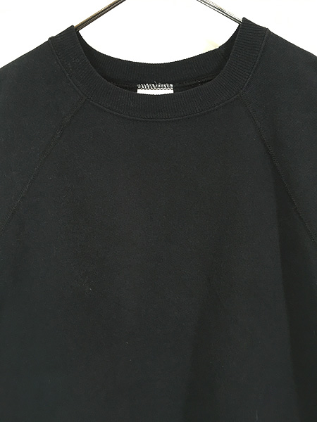 古着 90s USA製 Hanes 無地 ソリッド プレーン ラグラン スウェット
