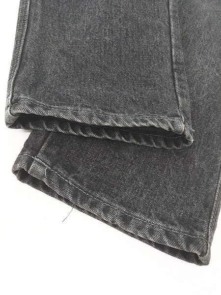 古着 80-90s USA製 MARITHE FRANCOIS GIRBAUD 先染め ブラック デニム