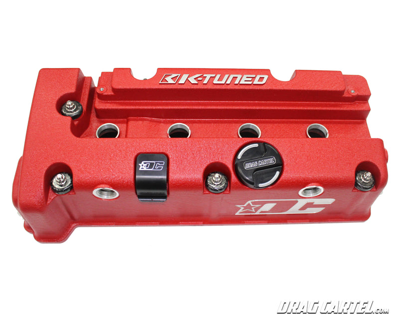 K-TUNED / DC VALVE COVER - RED – DRAG CARTEL IND.