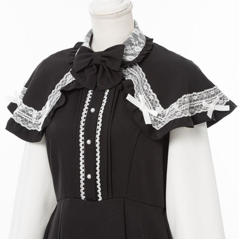 ポンチョ風袖切替ワンピース – レディースファッション通販の夢展望