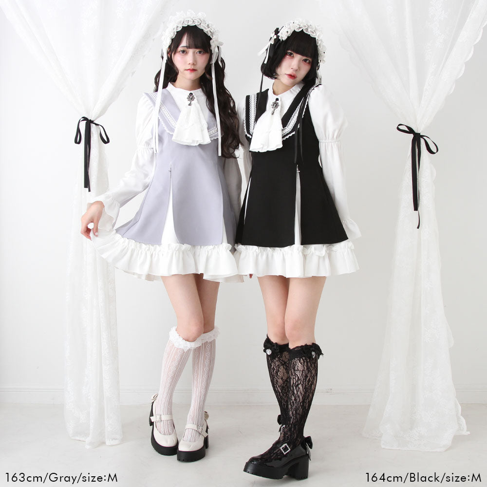 姫袖ビジュースカーフワンピース – レディースファッション通販の夢