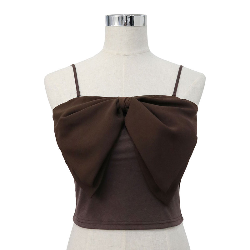 メール便】ビッグリボンキャミ【大きいサイズ有】 – レディース